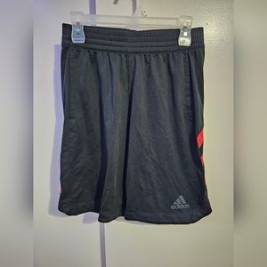 Adidas Men's Medium Black/Red Athletic Shorts